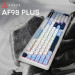 Ajazz Клавіатура бездротова Ajazz AF98 Plus Glacier Blue (AF98-PLUS-GB)