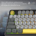 Ajazz Клавіатура Ajazz AF98 Black USB-C Black Gray Yellow (AF98-BGY)