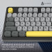 Ajazz Клавіатура Ajazz AF98 Black USB-C Black Gray Yellow (AF98-BGY)