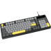 Ajazz Клавіатура Ajazz AF98 Black USB-C Black Gray Yellow (AF98-BGY)