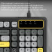 Ajazz Клавіатура Ajazz AF98 Black USB-C Black Gray Yellow (AF98-BGY)