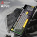 Ajazz Клавіатура Ajazz AF98 Black USB-C Black Gray Yellow (AF98-BGY)