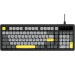 Ajazz Клавіатура Ajazz AF98 Black USB-C Black Gray Yellow (AF98-BGY)