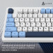 Ajazz Клавіатура Ajazz AF98 Black USB-C Glacier Blue (AF98-GB)
