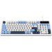 Ajazz Клавіатура Ajazz AF98 Black USB-C Glacier Blue (AF98-GB)