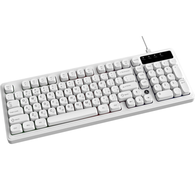 Ajazz Клавіатура Ajazz AF98 Black USB-C White (AF98-W)