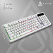 Ajazz Клавіатура Ajazz AF98 Black USB-C White (AF98-W)