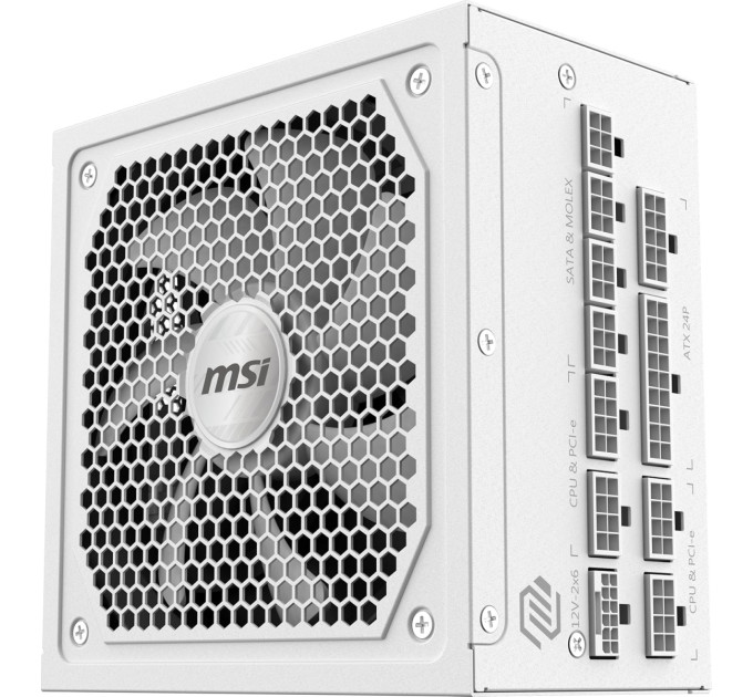 MSI Блок живлення MSI MAG A1000GL PCIE5 White 1000W