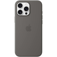 Чохол-накладка Apple Silicone Case with MagSafe для Apple iPhone 16 Pro Max Stone Gray (MYYV3)