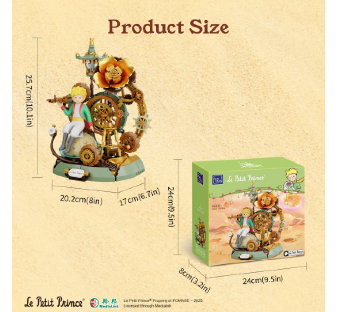 Pantasy Конструктор Pantasy Le Petit Prince Зоряна подорож (86335)