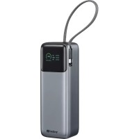 Батарея універсальна Sandberg 27000mAh 140W+100W PD/140W, with built-in Type-C cable 140W (421-31)