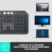 Logitech Клавіатура Logitech MX Keys Advanced for Business Wireless Illuminated UA Graphite (920-010251)
