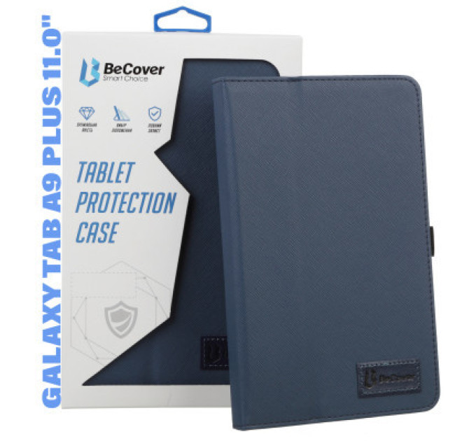 BeCover Чохол до планшета BeCover Slimbook Samsung Galaxy Tab A9 Plus SM-X210/SM-X215/SM-X216 11.0" Deep Blue (710687)