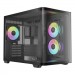 Корпус для ПК OCYPUS IOTA C50 BK CURVE ARGB DIGITAL (OTA-C50-BKD300CD-GL)