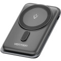 Vention Батарея універсальна VENTION Magnetic Wireless 10000mAh 20W PD USB-C In/Out, QI-15W Black (FHNB0)
