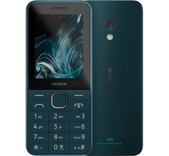 Nokia Мобільний телефон Nokia 225 4G 2024 Dual Sim Dark Blue