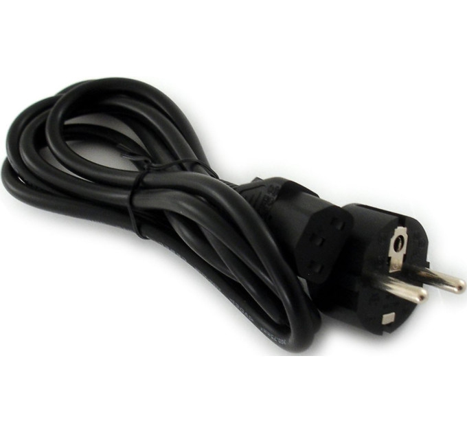 Dell Кабель живлення Dell CEE 7/7-IEC C13, 3*0.75 мм, 1.8м Black (078390)