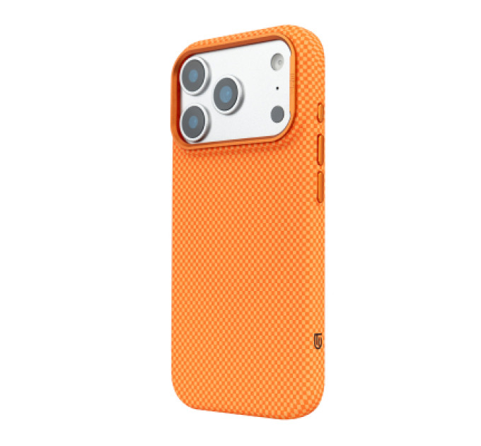 Armorstandart Чохол до мобільного телефона Armorstandart LikeCarbon2 MagCase Apple iPhone 17 Pro Kevlar Orange (ARM88556)
