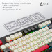 Ajazz Клавіатура Ajazz AF98 Plus Wireless/Bluetooth/USB UA Black/White/Red (AF98-PLUS-BSR)