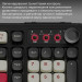 Ajazz Клавіатура Ajazz AF98 Plus Wireless/Bluetooth/USB UA Black/White/Red (AF98-PLUS-BSR)