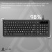 Ajazz Клавіатура Ajazz AF98 USB UA Black (AF98-B)