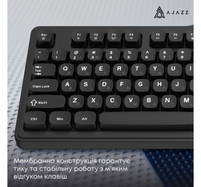 Ajazz Клавіатура Ajazz AF98 USB UA Black (AF98-B)
