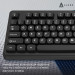 Ajazz Клавіатура Ajazz AF98 USB UA Black (AF98-B)