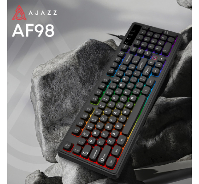 Ajazz Клавіатура Ajazz AF98 USB UA Black (AF98-B)