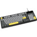 Ajazz Клавіатура Ajazz AF98 USB UA Black/Grey/Yellow (AF98-BGY)