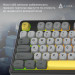 Ajazz Клавіатура Ajazz AF98 USB UA Black/Grey/Yellow (AF98-BGY)