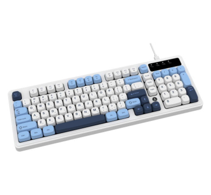 Ajazz Клавіатура Ajazz AF98 USB UA White/Blue (AF98-GB)