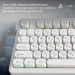 Ajazz Клавіатура Ajazz AF98 USB UA White (AF98-W)