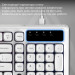 Ajazz Клавіатура Ajazz AF98 USB UA White (AF98-W)