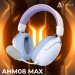 Ajazz Навушники Ajazz AHM08 MAX 3-Mode White/Purple (AHM08-MAX-PWB)
