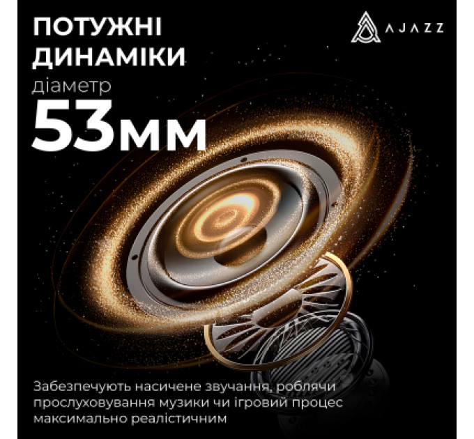 Ajazz Навушники Ajazz AHM08 MAX 3-Mode White/Purple (AHM08-MAX-PWB)