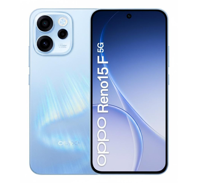 Oppo Мобільний телефон RENO15F 8/256 CPH2801 AURORA BLUE OPPO