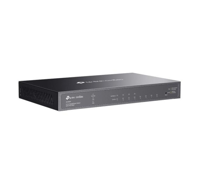TP-Link JetStream 8-портовий гігабітний Smart комутатор з 4 портами PoE+, SG2008P TP-LINK