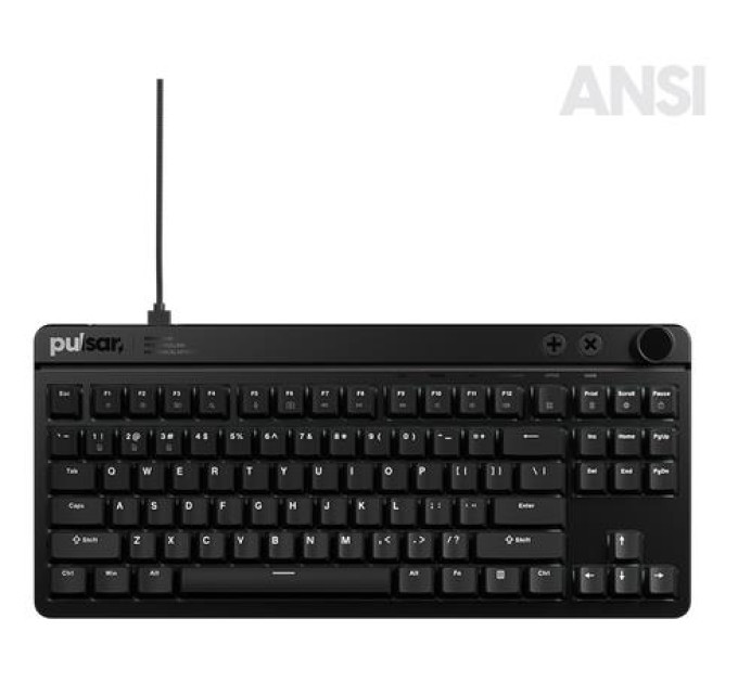 PULSAR Клавіатура дротова PULSAR Xboard MS TKL ANSI Cherry MX2A Switch чорна