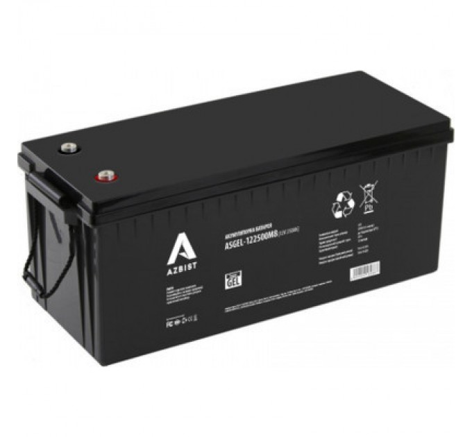 Батарея до ДБЖ AZBIST 12V 250 Ah Super GEL (ASGEL-122500M8)