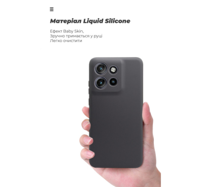 Armorstandart Чохол до мобільного телефона Armorstandart ICON Motorola Edge 60 Neo 5G / 50 Neo 5G Camera cover Black (ARM90000)