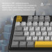 Ajazz Клавіатура Ajazz AK980 MAX Magnetic Switch USB UA Black/Grey/Yellow (AK980-MAX-M-BGY)
