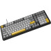 Ajazz Клавіатура Ajazz AK980 MAX Magnetic Switch USB UA Black/Grey/Yellow (AK980-MAX-M-BGY)