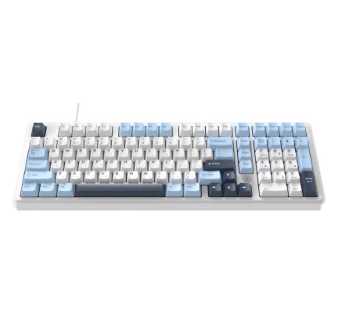 Ajazz Клавіатура Ajazz AK980 MAX Magnetic Switch USB UA White/Blue (AK980-MAX-M-BWDB)