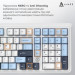 Ajazz Клавіатура Ajazz AK980 MAX Magnetic Switch USB UA White/Blue (AK980-MAX-M-BWDB)