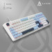 Ajazz Клавіатура Ajazz AK980 MAX Magnetic Switch USB UA White/Blue (AK980-MAX-M-BWDB)