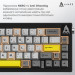 Ajazz Клавіатура Ajazz AK650 Moon Yellow Switch USB UA Black/Grey/Yellow (AK650-MY-GWY)