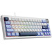 Ajazz Клавіатура Ajazz AK650 Sea Salt Switch USB UA White/Blue (AK650-SS-BWB)