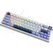 Ajazz Клавіатура Ajazz AK650 Sea Salt Switch USB UA White/Blue (AK650-SS-BWB)