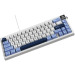 Ajazz Клавіатура Ajazz AK650 Sea Salt Switch USB UA White/Blue (AK650-SS-BWB)