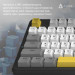 Ajazz Клавіатура Ajazz AK870 V2 Flying Fish Switch USB UA Black/Grey/Yellow (AK870-V2-FF-BGY)